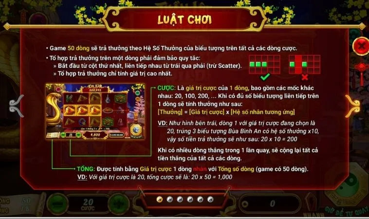Luật chơi Nổ Hũ Xin Xăm Tại B52 Club