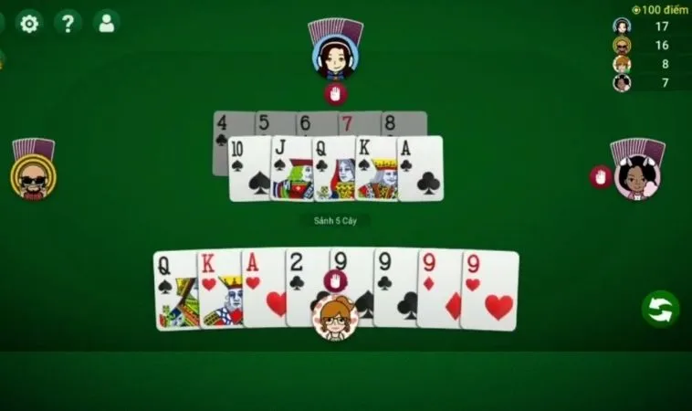 Chiến thuật đánh Tiến Lên Miền Nam Tại Cổng Game B52 Club hiệu quả