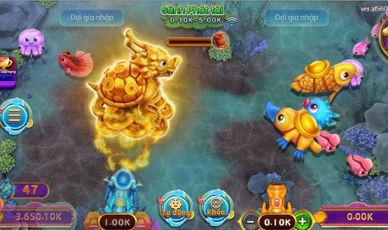 Hệ thống vũ khí trong game Vua Bắn Cá